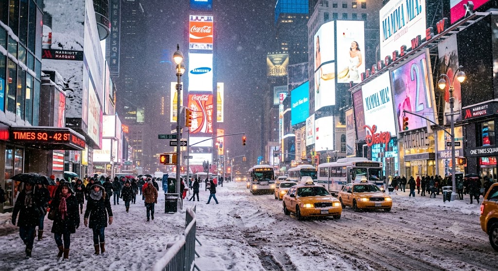 Will it snow in New York by the end of July?